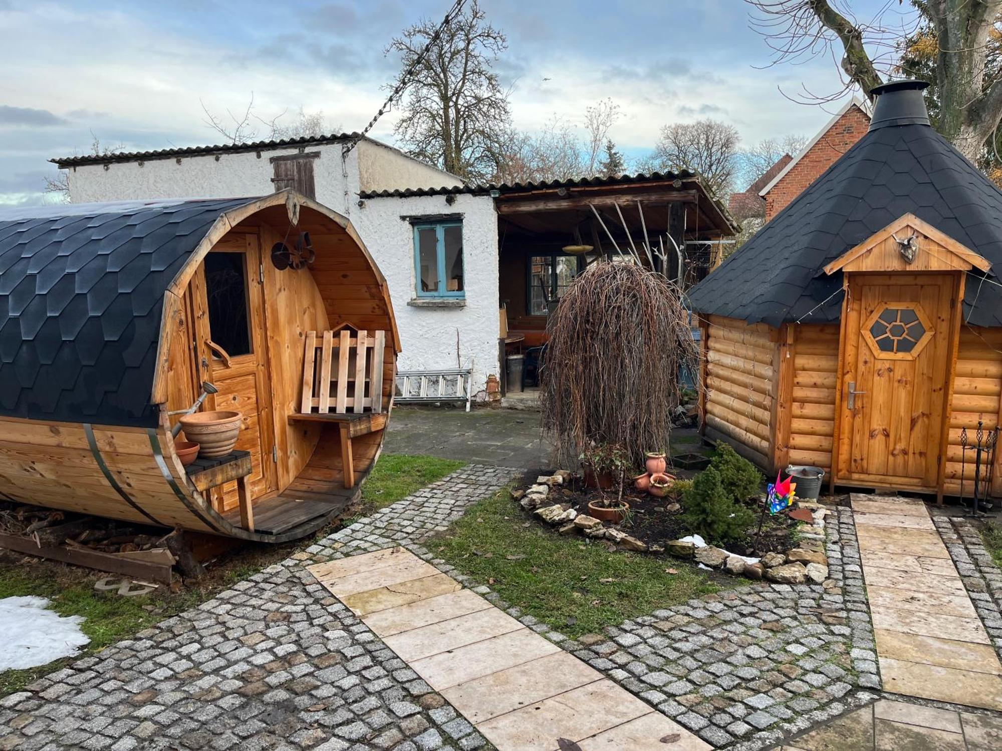 Wellness Oase Auf Dem Land Buttstadt Exterior foto